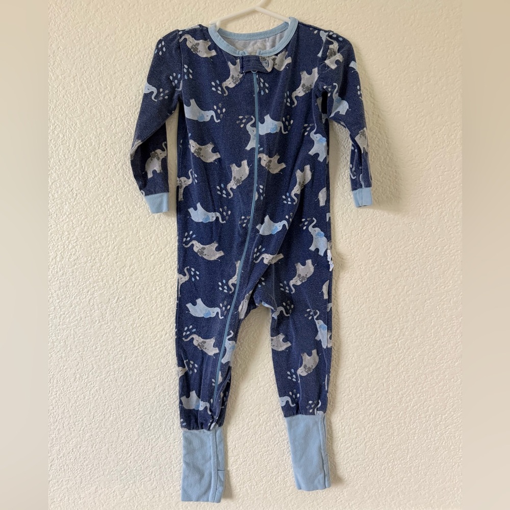 Zippered Convertible Footie Pajamas